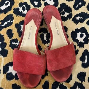 Paul Andrew Suede Slides